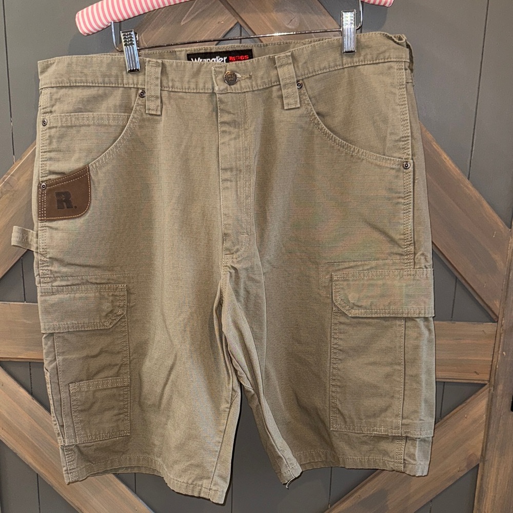 Wrangler Mens Ranger cargo shorts